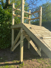 Load image into Gallery viewer, Wooden Zip Line Tower Sending Platform - Custom Built to Your Requirements
