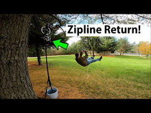 Load and play video in Gallery viewer, Zip Line Retriever Device: Automatic Trolley Return
